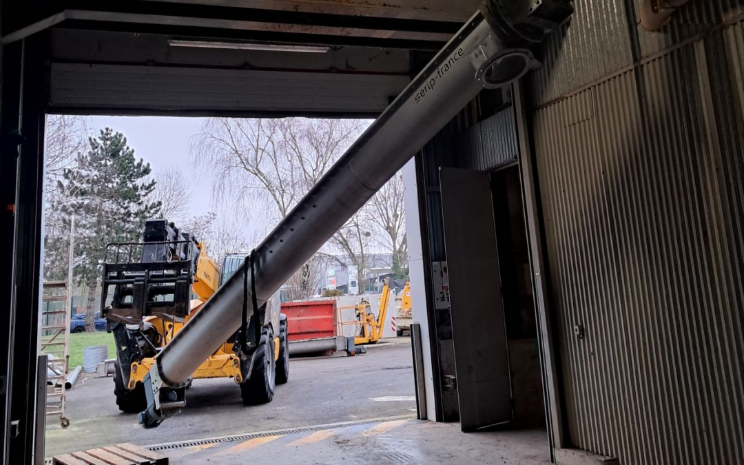 Maintenance à la station d’épuration de Lagny-sur-Marne