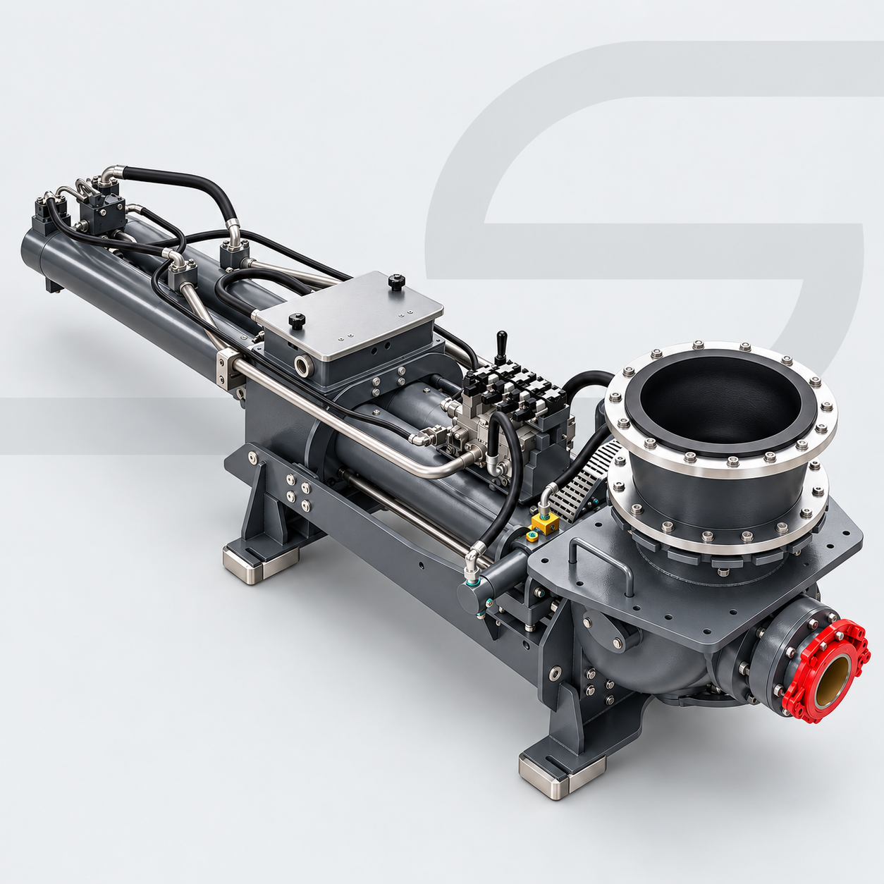 Pompe a mono-piston